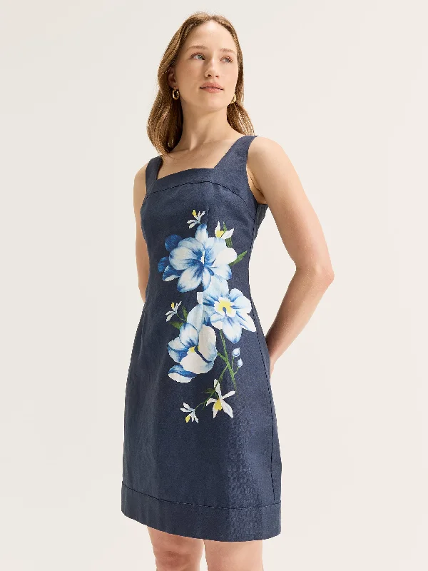 Iris Bloom Mini Dress