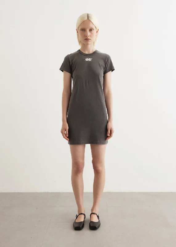 Shrunken T-Shirt Mini Dress