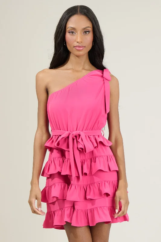 Kiara Tiered Ruffle Mini Dress