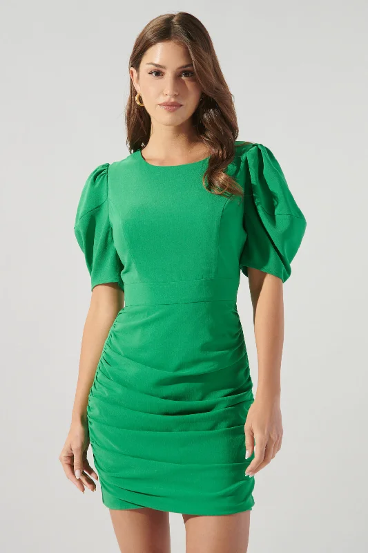 Camilla Ruched Mini Dress