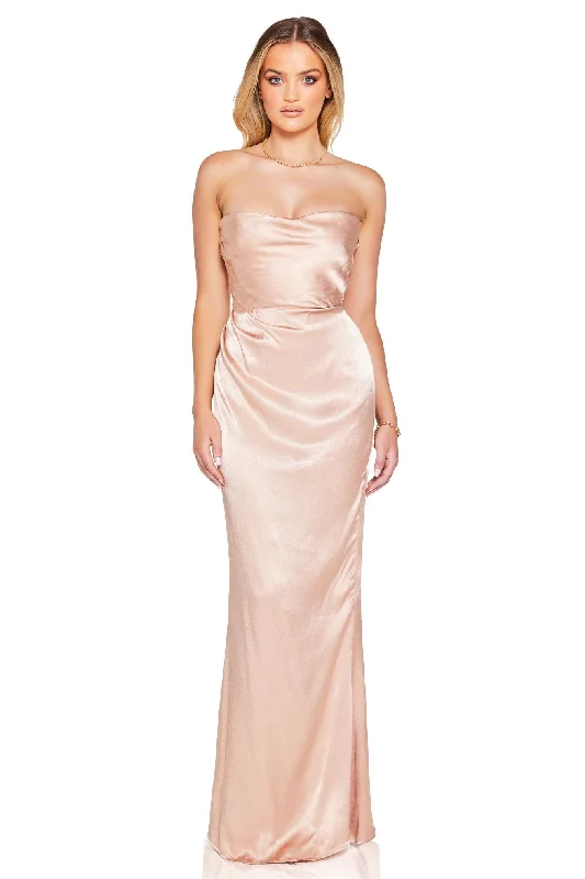 Emelie Strapless Gown