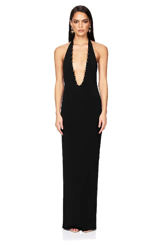 Empire Halter Gown