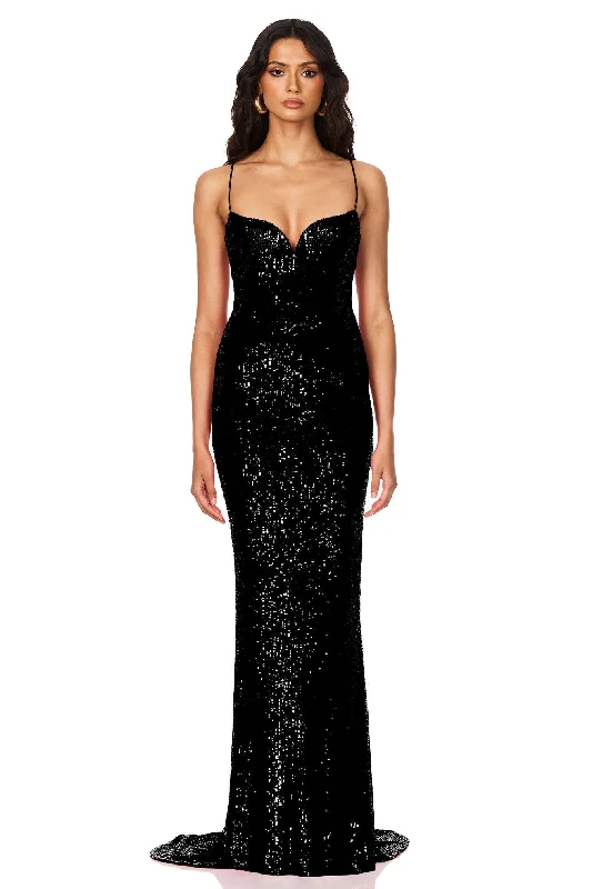 Serena Sequin Gown