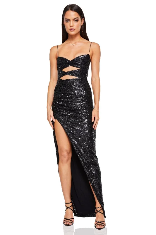 SUBLIME CUTOUT GOWN