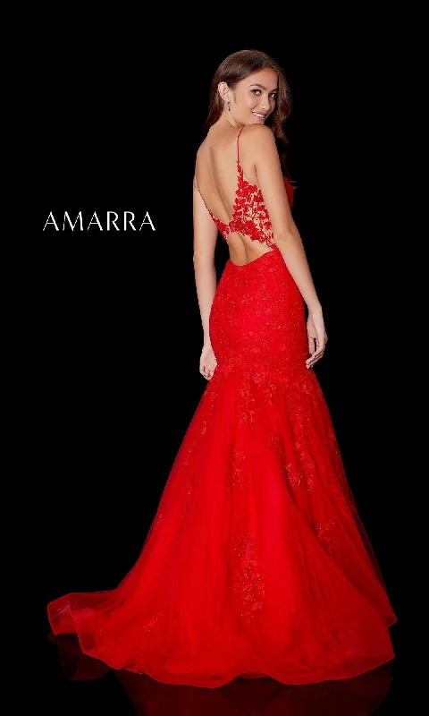 Amarra Long Formal Dress 87226