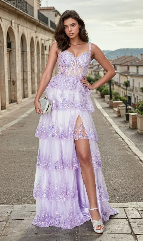 Chicas Long Formal Dress c2433