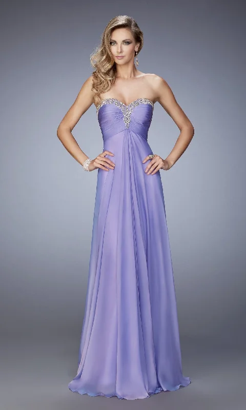 Long Formal La Femme Dress 22115