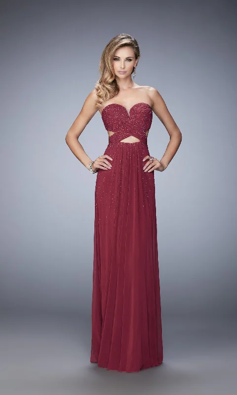 Long Formal La Femme Dress 22230